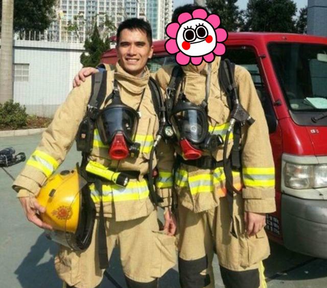 知名童星何健威近况曝光，41岁身材健硕男人味足，已转行成消防员