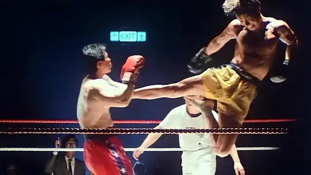 狠人卢惠光：7届泰拳冠军，抗断赵文卓腿骨，给成龙当保镖