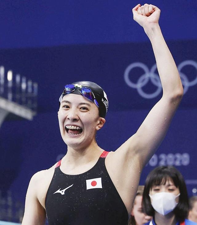日本游泳选手大桥悠依夺双金，公司斥巨资给全体员工发奖金