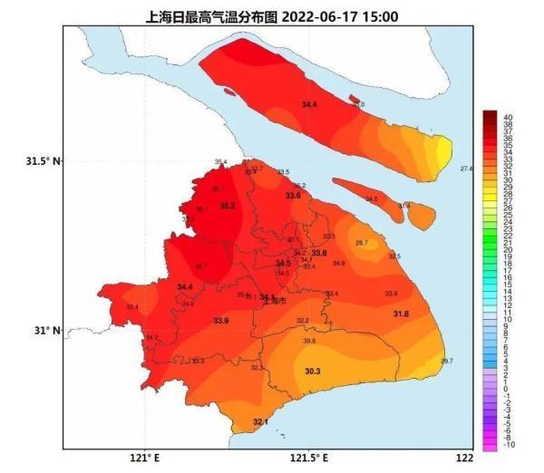 上海今天最高温超35度！这个区发布今年首个高温黄色预警 未来梅雨将回归